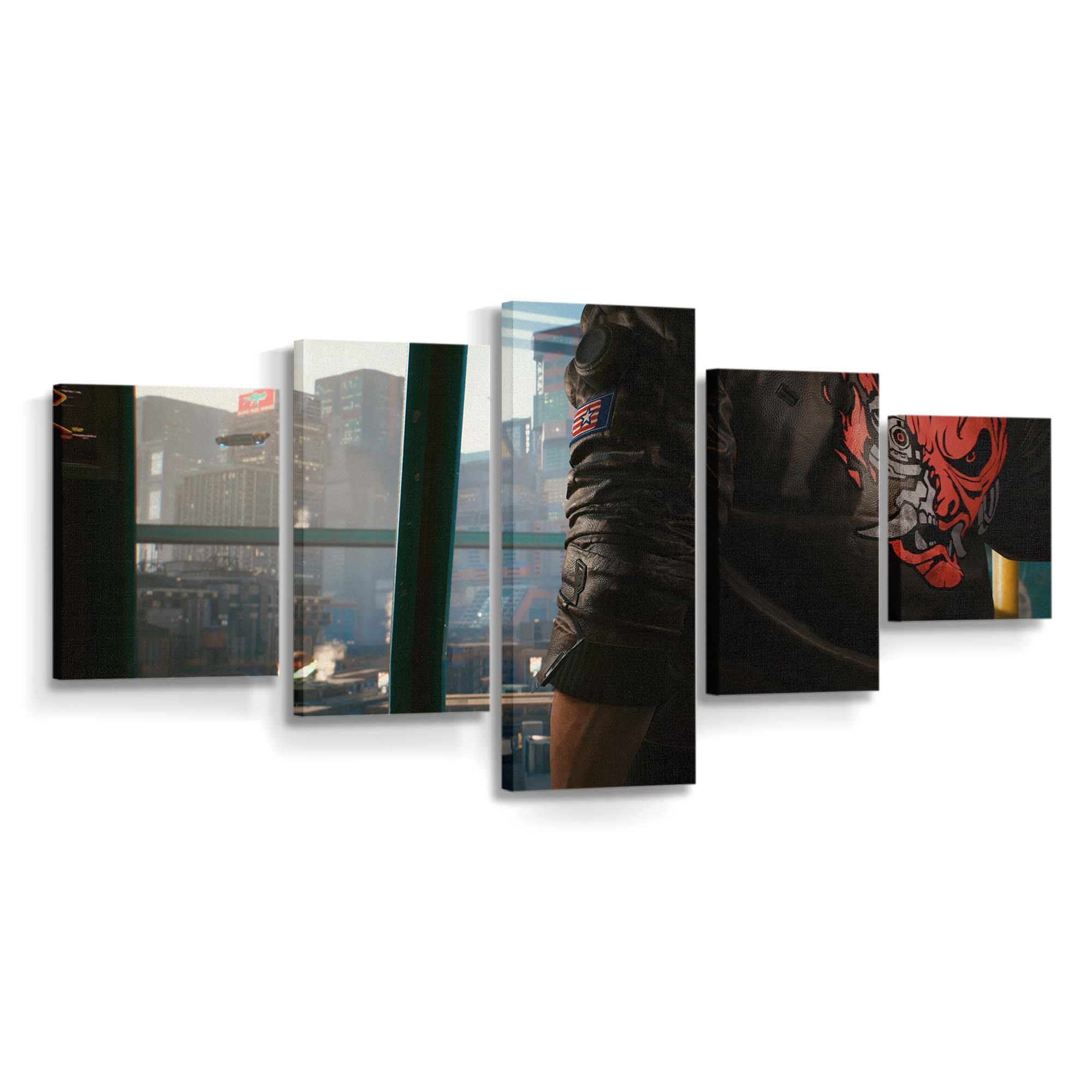 cyberpunk 2077 samurai 4k bn